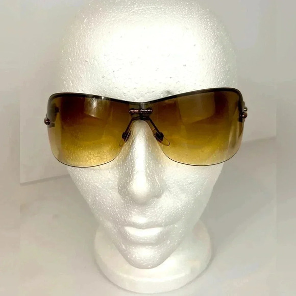 Gucci Sunglasses Marina Chain Semi Rimless Brown GG2772/S 74-01-105 - Women - Picture 1 of 10